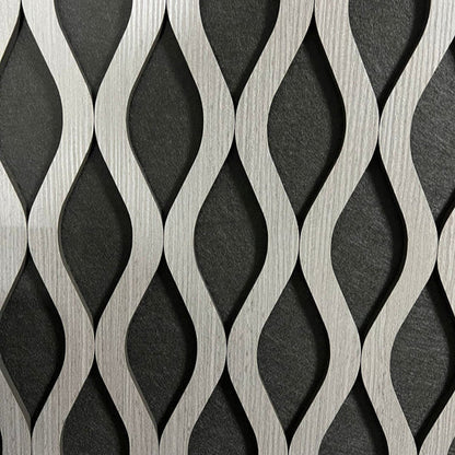 Wave Acoustic Wall Panel Dark Grey